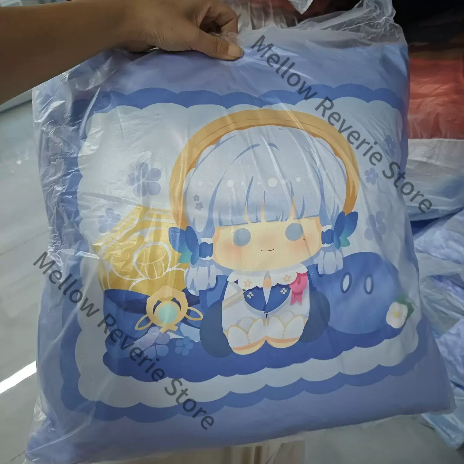 Throw Pillow - เก็นชิน อิมแพ็ค ฟูรินะ สคารามูช ทาร์ตาเลีย คอสเพลย์
