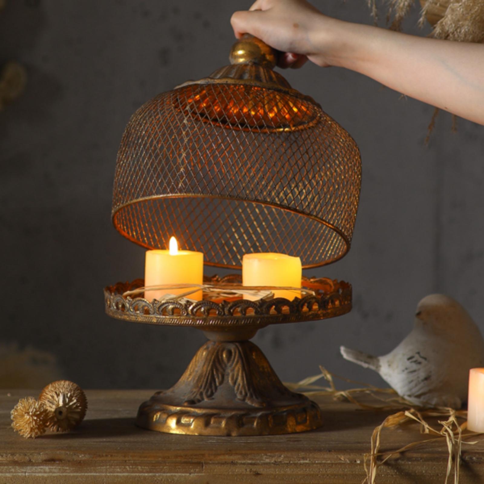 เชิงเทียนตั้งพื้นตกแต่งสไตล์ยุ - Candle Holder Decor บทวิจารณ์และราคา