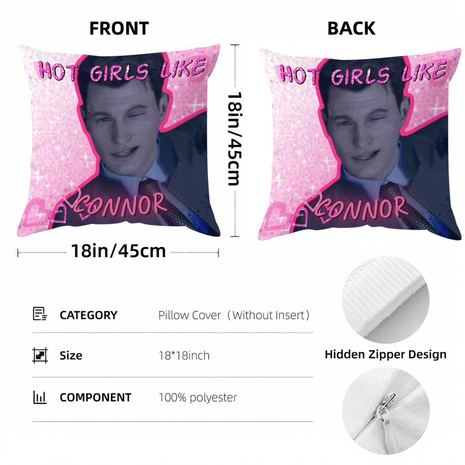 ปรับแต่งได้ 1 ชิ้น CONNOR SO H - Throw Pillow บทวิจารณ์และราคา