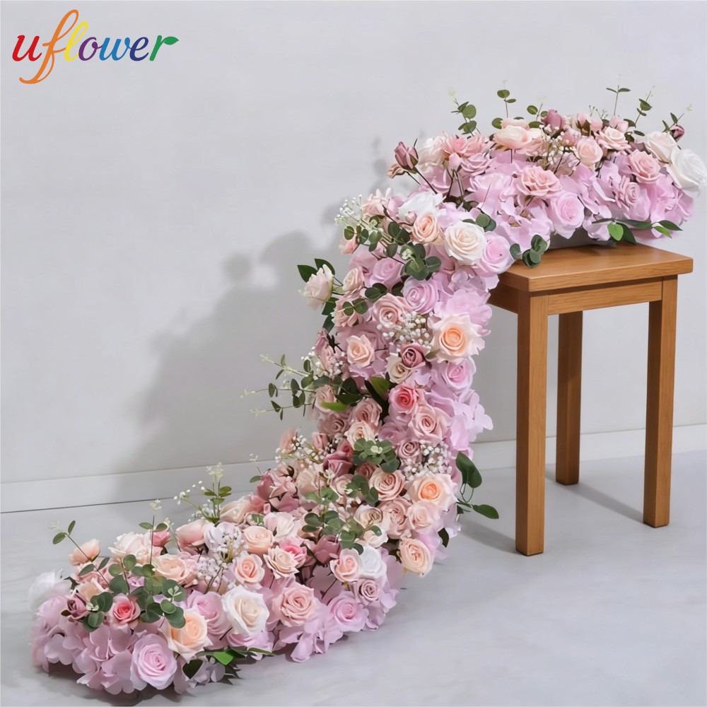 ดอกไม้ประดิษฐ์ Uflower แถวดอกไ - Table Runner บทวิจารณ์และราคา