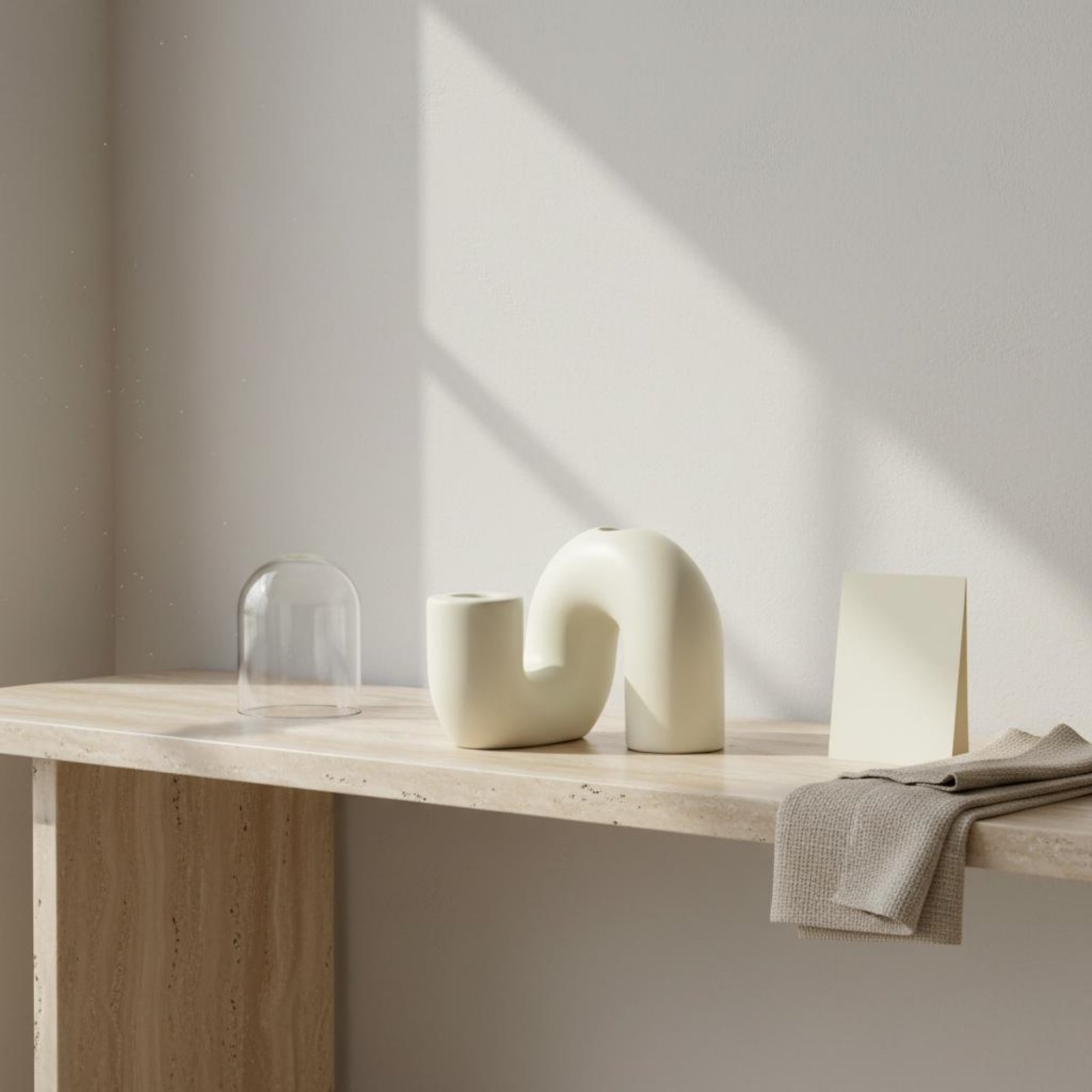 ที่วางเทียนเซรามิคทรงโค้ง ดีไซ - Candle Holder Decor บทวิจารณ์และราคา