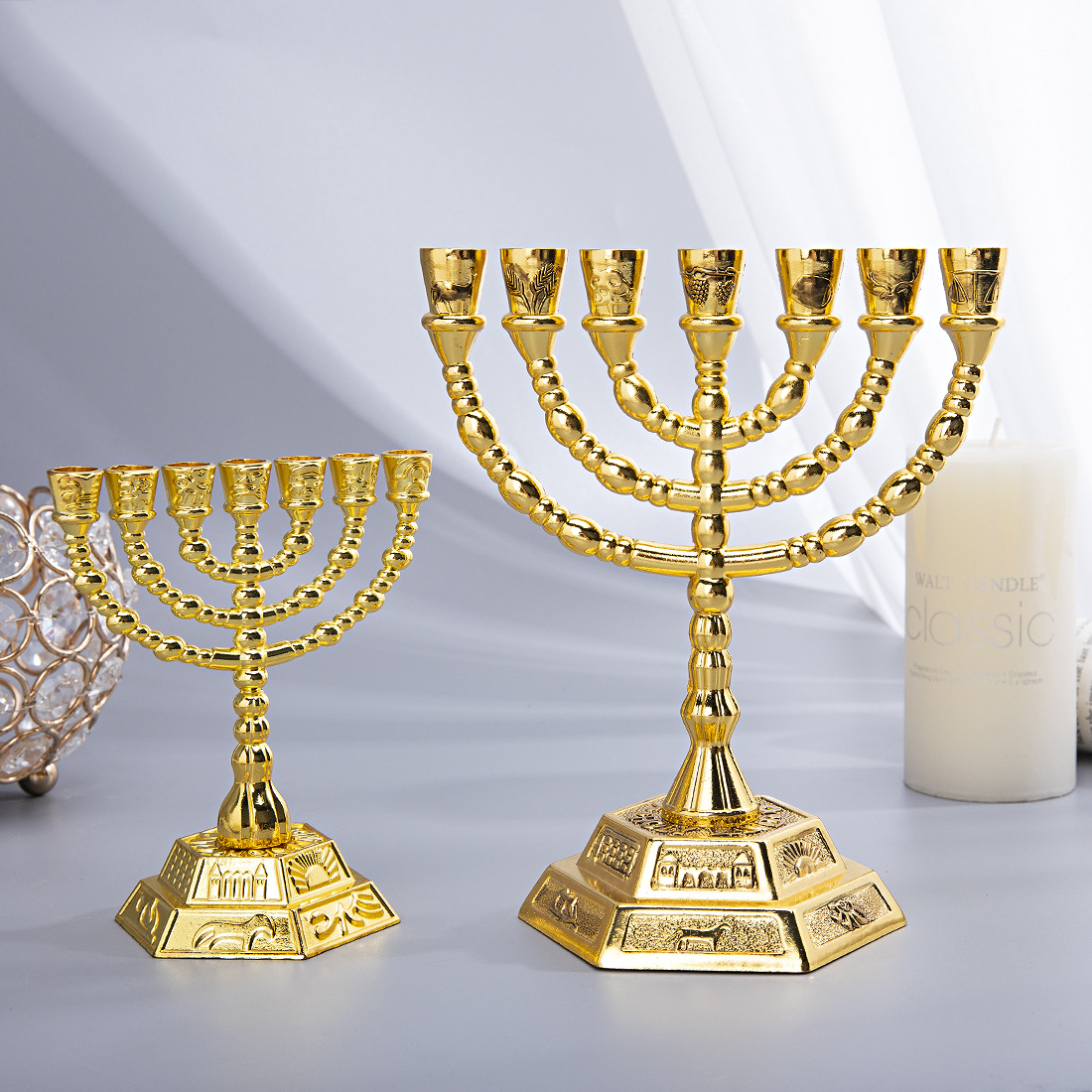 เชิงเทียนเมโนราห์ 7 แขน ของตกแ - Candle Holder Decor บทวิจารณ์และราคา